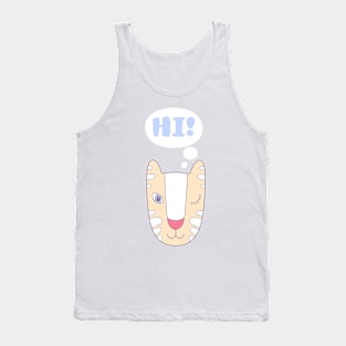 CUTE CAT Tank Top